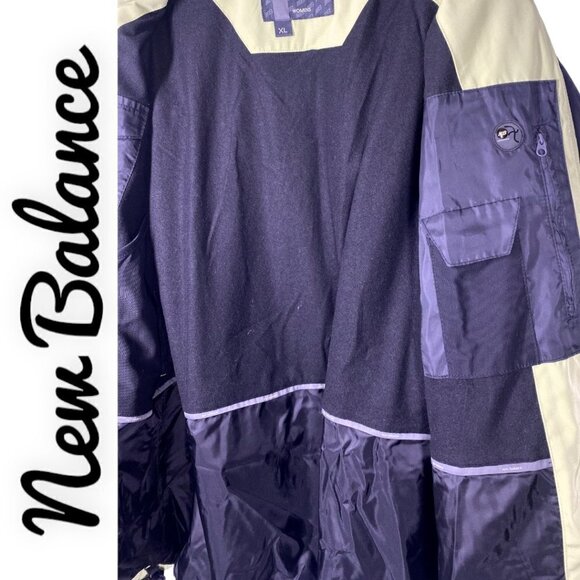 NEW BALANCE Performance Outerwear Rain Jacket in Yellow Green, Size XL - Picture 6 of 12